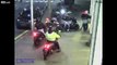 Moped gang stealing handbags from a designer shop