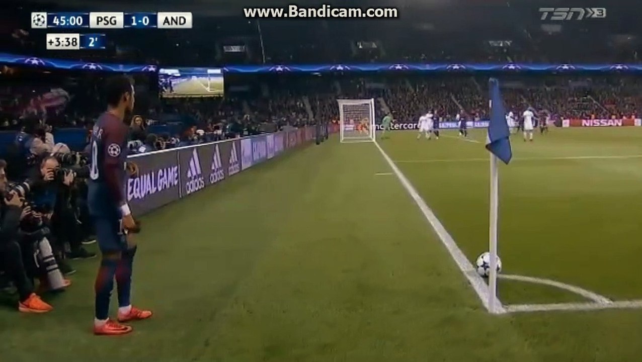 Neymar Goal - PSG 2-0 Anderlecht 31.10.2017