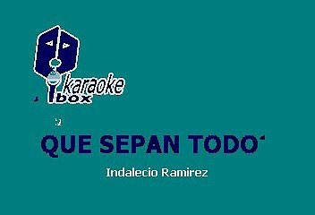 Pepe Aguilar - Que sepan todos (Karaoke)