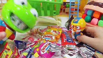 콩순이 치과의사 병원놀이와 플레이도우 닥터 레인보우 치과 뽀로로 장난감 놀이 Play Doh Dentista Doctor Drill syringe hospital play toys