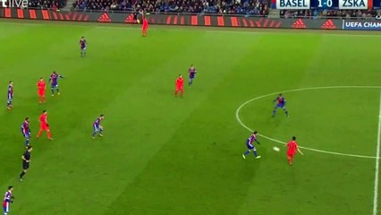 Alan Dzagoev Goal HD - Basel 1-1 CSKA Moskva - 31.10.2017