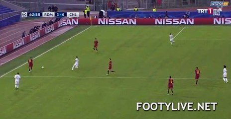 3-0 Diego Perotti  Goal HD - AS Roma 3 - 0  Chelsea 31.10.2017 HD