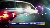 Body Camera Video Shows Arrest of Man Holding Knife to Daughter`s Throat