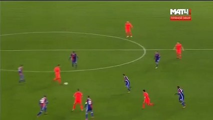 Alan Dzagoev Goal  - Basel 1-1 CSKA Moscow 31.10.2017