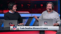 Who are the winners of the NFL trade deadline?