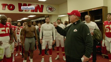 Kansas City Chiefs celebrate after MNF win