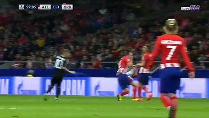 Pedro Henrique RED CARD - Atl. Madrid 1-1 Qarabag 31.10.2017