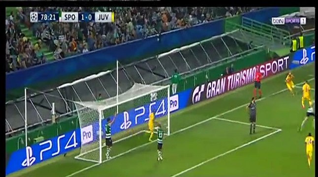 Gonzalo Higuain Goal ~ Sporting vs Juventus 1-1 31/10/2017 Champions League