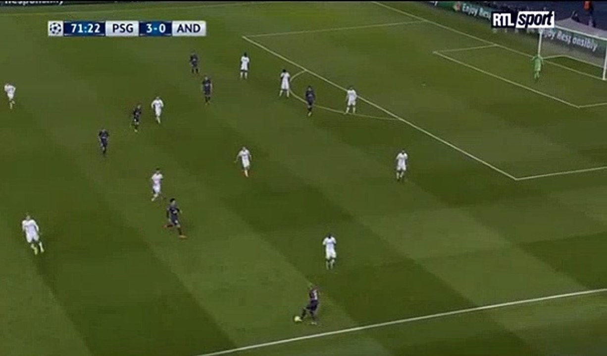 Paris SG 4 - 0 Anderlecht 31/10/2017 Layvin Kurzawa Super Goal 72' Champions League HD Full Screen .