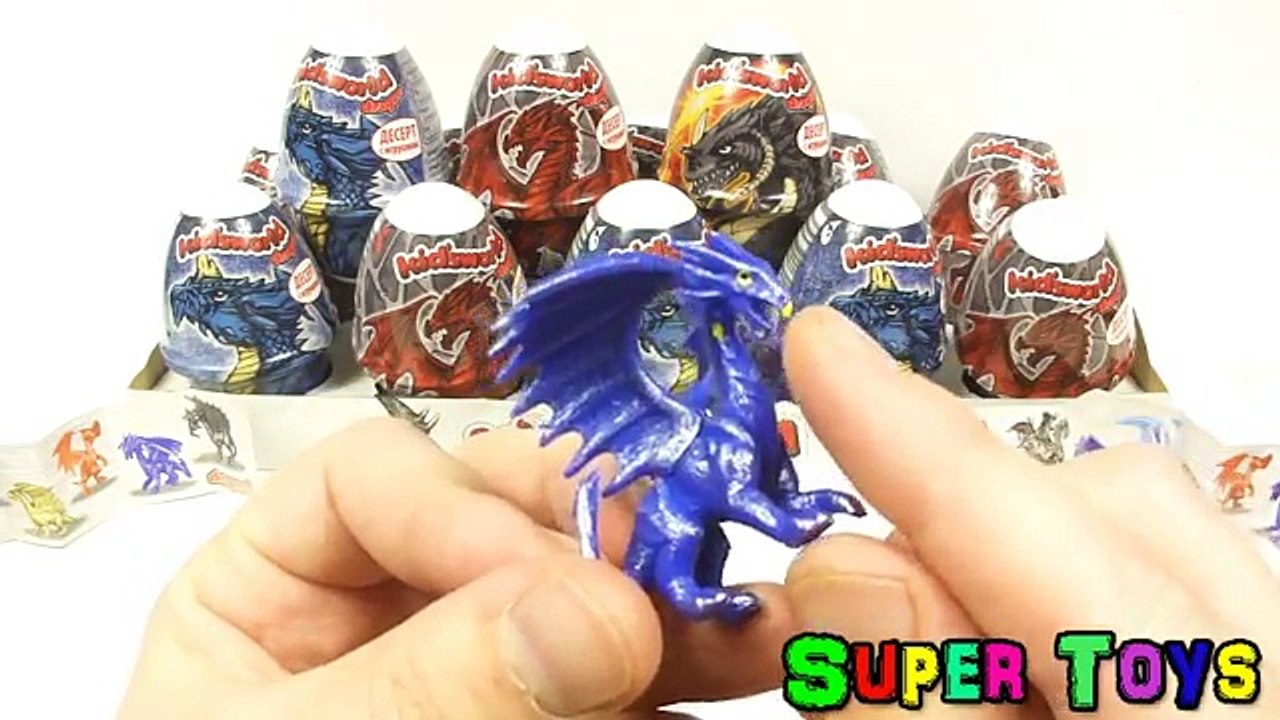 KIDSWORLD Dragon десерт с игрушкой NEW /KIDSWORLD dessert with a toy Kinder Surprise