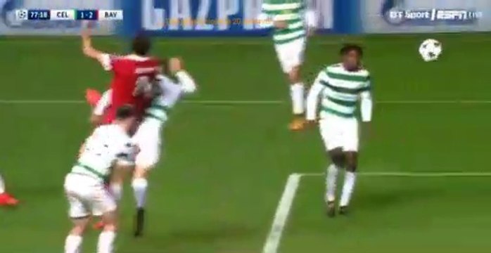 Javi Martinez Goal HD - Celtic 1-2 Bayern Munich 31.10.2017