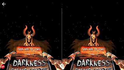 Darkness Roller Coaster VR - 2016 Best VR 3D SBS Roller Coaster for Google Cardboard.