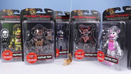 Five Nights at Freddys Nightmare Action Figures Funko with Nightmarionne