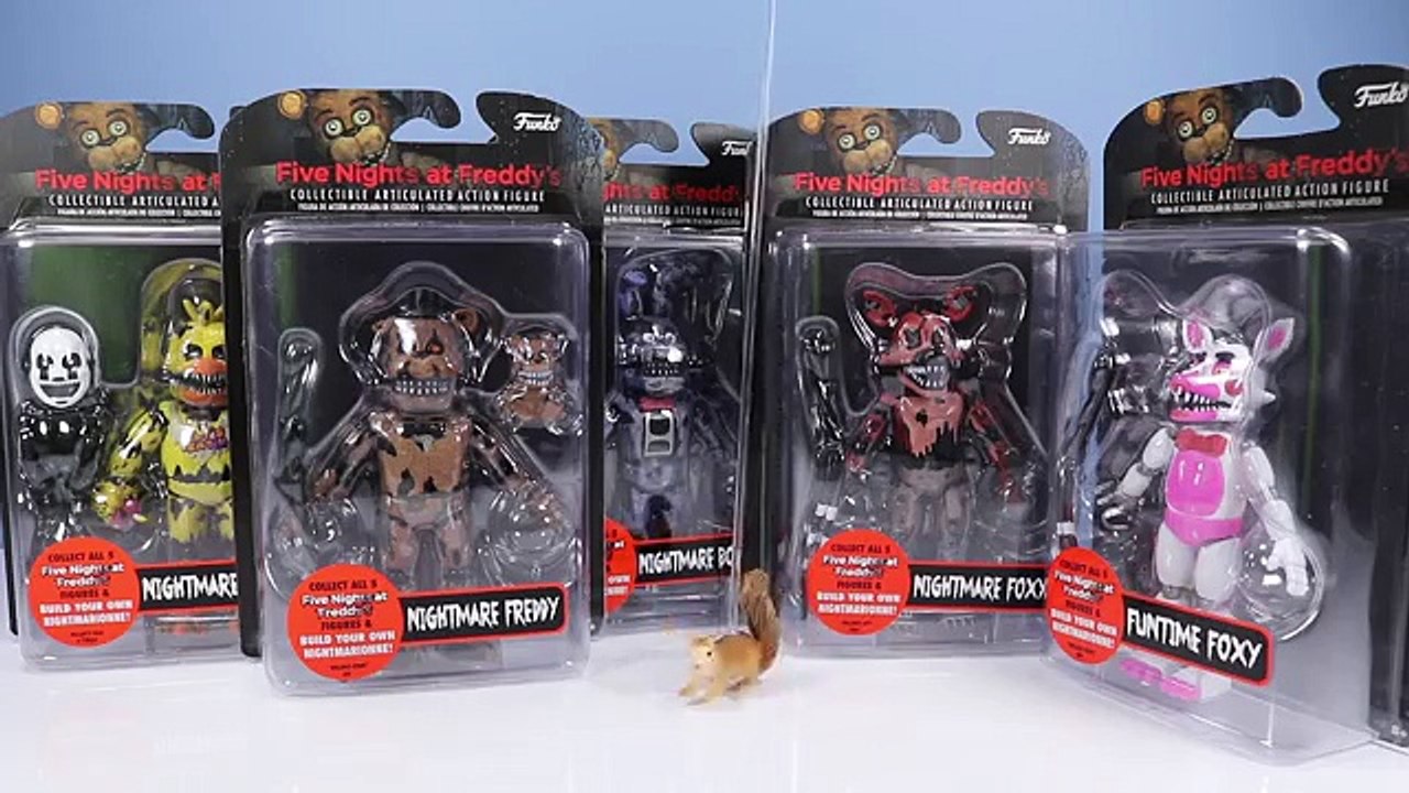Five Nights at Freddys Nightmare Action Figures Funko with Nightmarionne