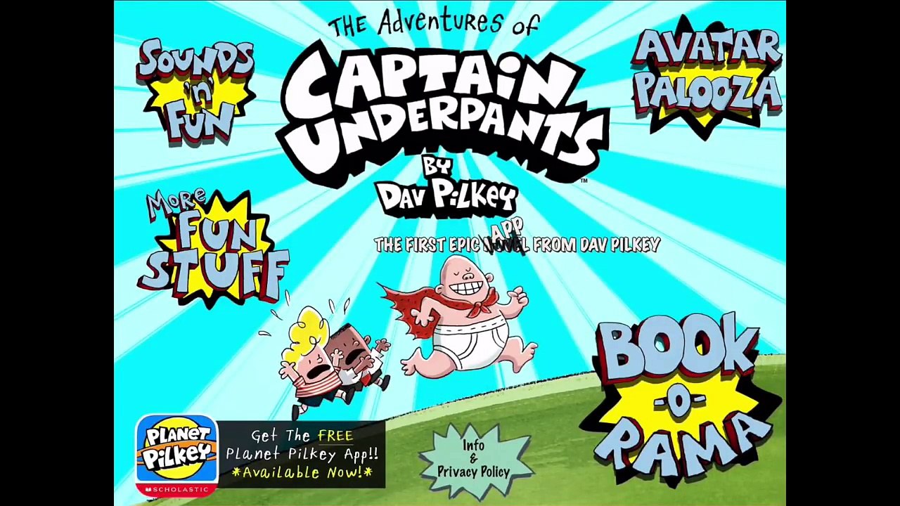 The Adventures of Captain Underpants Part 4 full book - best app demos for kids