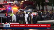 BREAKING NEWS | NYC Mayor: 8 dead, dozens injured in Manhattan | Tuesday, October 31st 2017