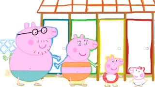 Мультфильм раскраска свинка пеппа