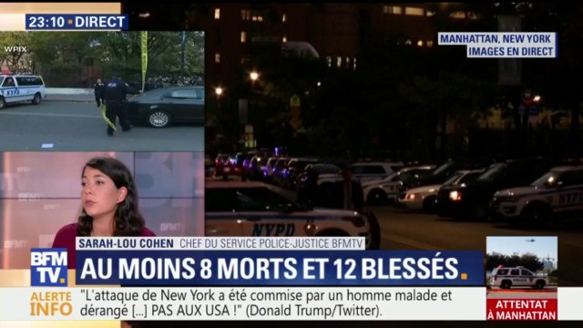 Manhattan: il s’agirait de la première attaque à la voiture-bélier aux États-Unis