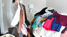 Decluttering My Wardrobe || Closet Purge