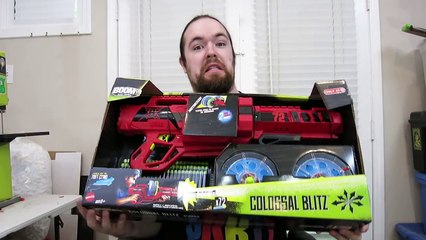 Review: Mattel BoomCo Colossal Blitz / Dartsplosion Unboxing