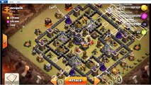 Live Attack, LavaLoonion vs Maxed Defenses TH9 | Lava Hound Strategy | Clan Wars | Clash Of Clans HD