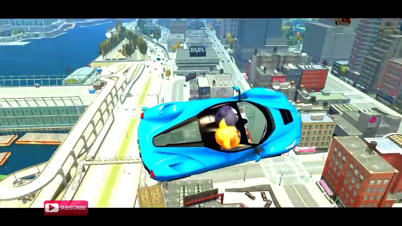 COLORS FUNNY SUPER CARS FOR KIDS & COLORS TALKING TOM CAT Nursery Rhymes Songs for Children