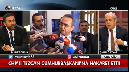 Şamil Tayyar'dan Bülent Tezcan'a sert yanıt