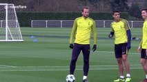 Fit for Real Madrid? Harry Kane trains with Tottenham ahead of crucial Champions League clash