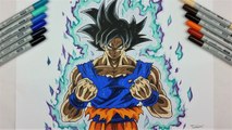 Drawing Goku Ultra Instinct - New Form!