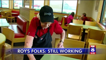 90-Year-Old Wendy's Employee Still Going Strong with No Plans to Retire