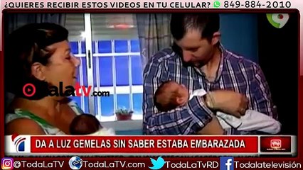 Da a luz gemelas sin saber que estaba embarazada-Noticias Y Mucho Más-Video