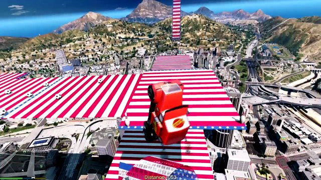 Disney Pixar Cars 3 Jackson Storm, Lightning McQueen, Mack Truck And Tow Mater Truck Nursery Rhyme