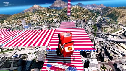 Disney Pixar Cars 3 Jackson Storm, Lightning McQueen, Mack Truck And Tow Mater Truck Nursery Rhyme