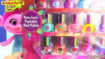 Trolls Dreamworks 18 Layers of Nail Polish on Poppy Peeling Off