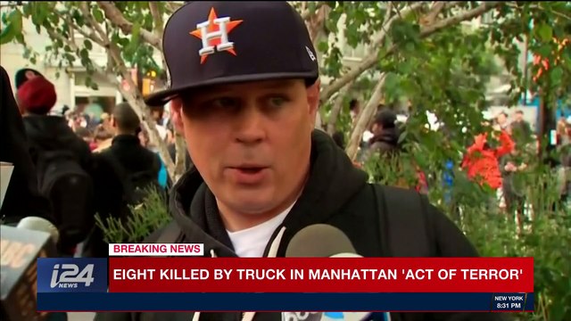 BREAKING NEWS | Eight killed by truck in Manhattan 'act of terror' | Tuesday, October 31st 2017