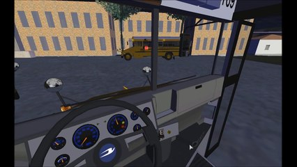 [Rigs of Rods] AM Rural Route In The Bluebird Vision