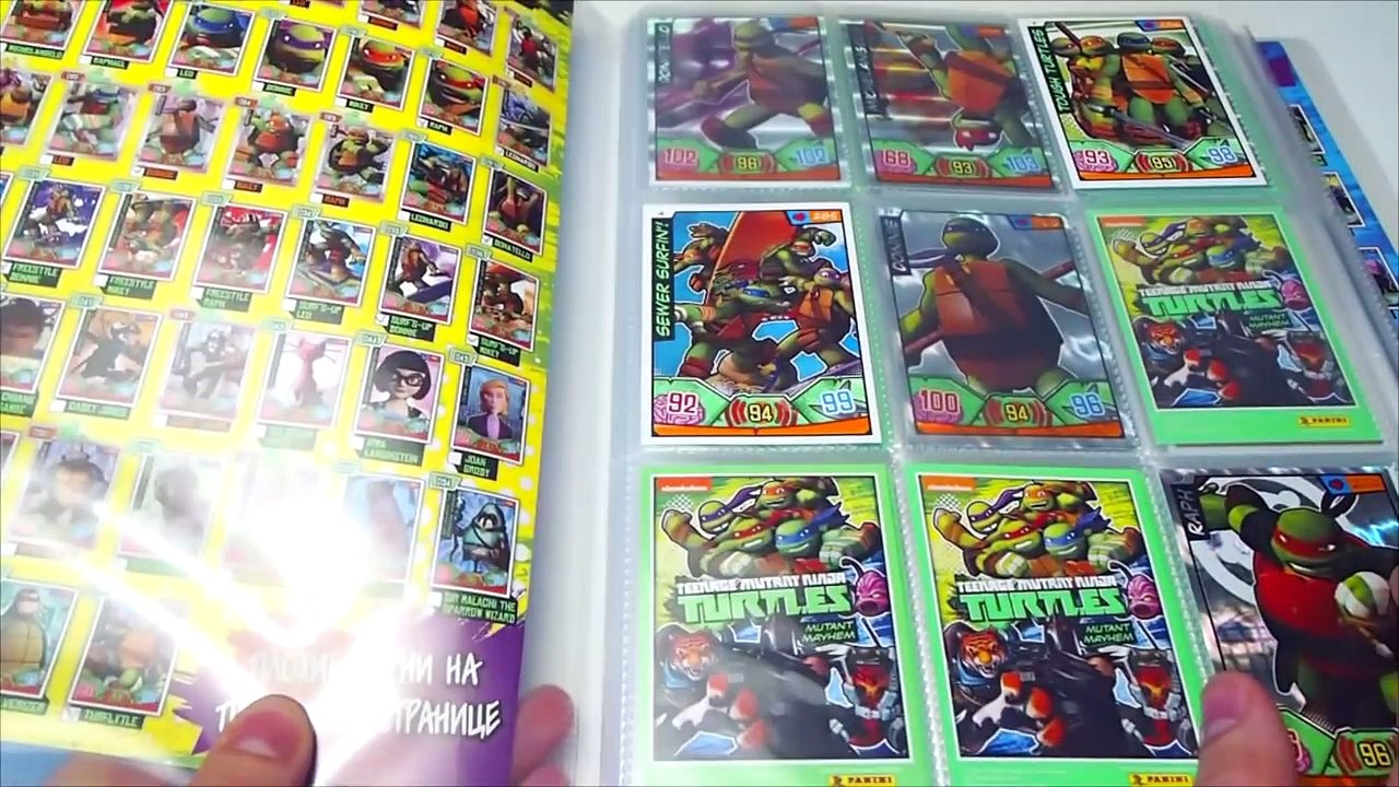 Открываем. бустеры #6 ККИ TMNT Mutant Mayhem/ Черепашки Мутанты Ниндзя