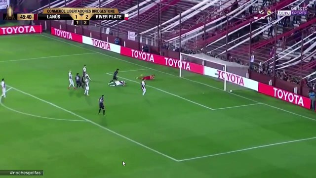 Jose Gustavo Sand Second Goal ~ Lanús 2 vs River Plate 2
