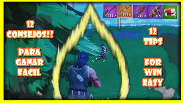 12 Tips for win easy on Fortnite Battle Royale
