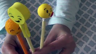 تزيين الادوات المدرسية بالايموجي DIY Emoji school supplies