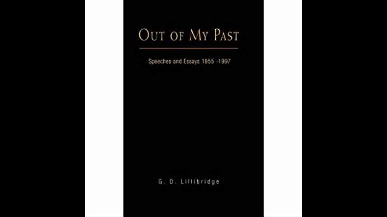 Out of My Past A Chico Man's Speeches and Essays 1955-1997
