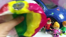 Blue VOLKSWAGEN Beetle Car Toys RIDE to the PARK with Alvin and the Chipmunks!-e3sHaLhyqwA