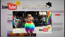 HOY JEWTUBE PROMOCIONANDO EL LOBBY GAY-LGBT ALINEADOS CON LA JUDERIA INTERNACIONAL