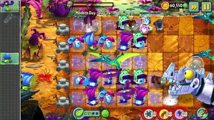 Plants vs Zombies 2 - Modern Day - Day 34 #1: Random Harder Zomboss #1