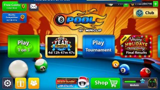 8 Ball Pool - WE GOT THE RING (HAPPY NEW YEAR 2017)