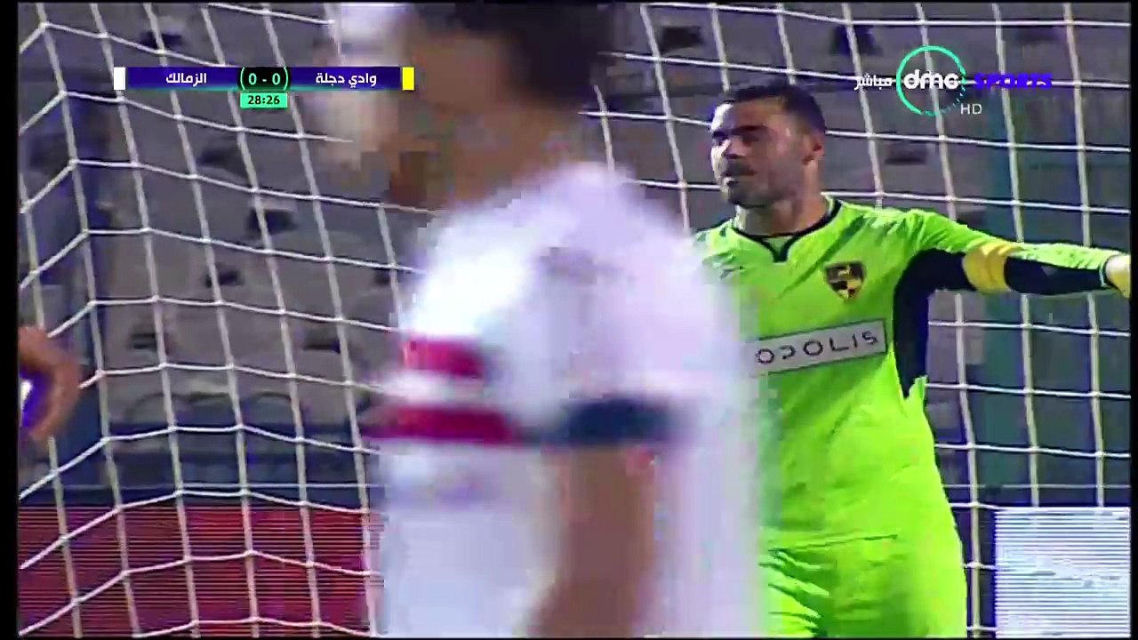 ملخص مباراة الزمالك vs وادي دجله بالجولة السابع...