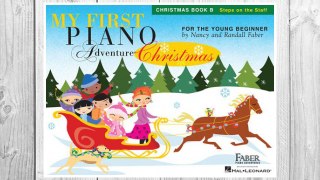 GET PDF My First Piano Adventure  Christmas - Book B: Steps on the Staff FREE
