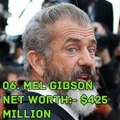 WORLD MOST RICHEST ACTORS