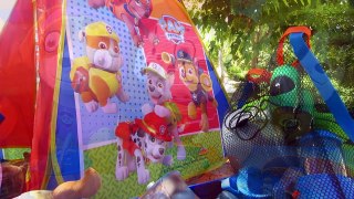 Patrulla Canina español va de acampada Tienda de campaña Patrulla Canina Mundo Juguetes Paw Patrol