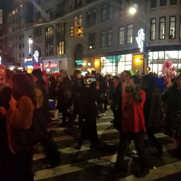 Halloween Parade in New York City Marches On Hours After Truck Attack